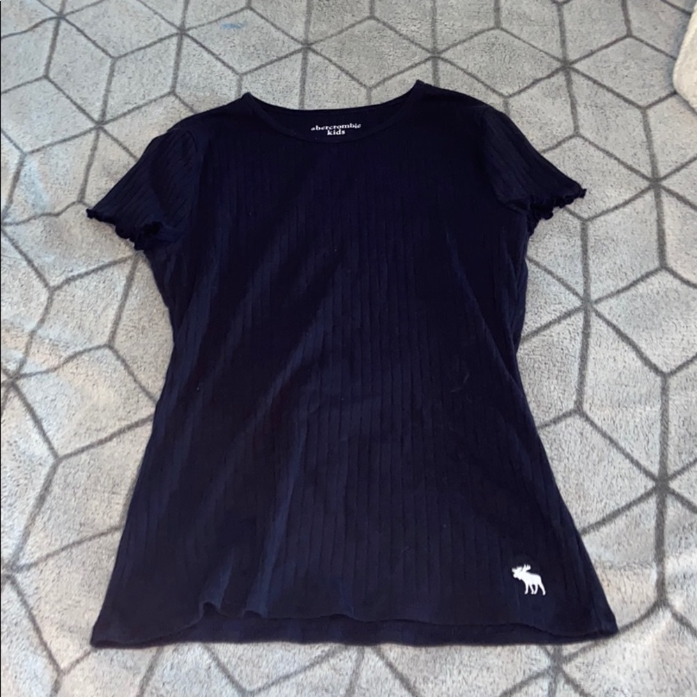 navy blue shirt